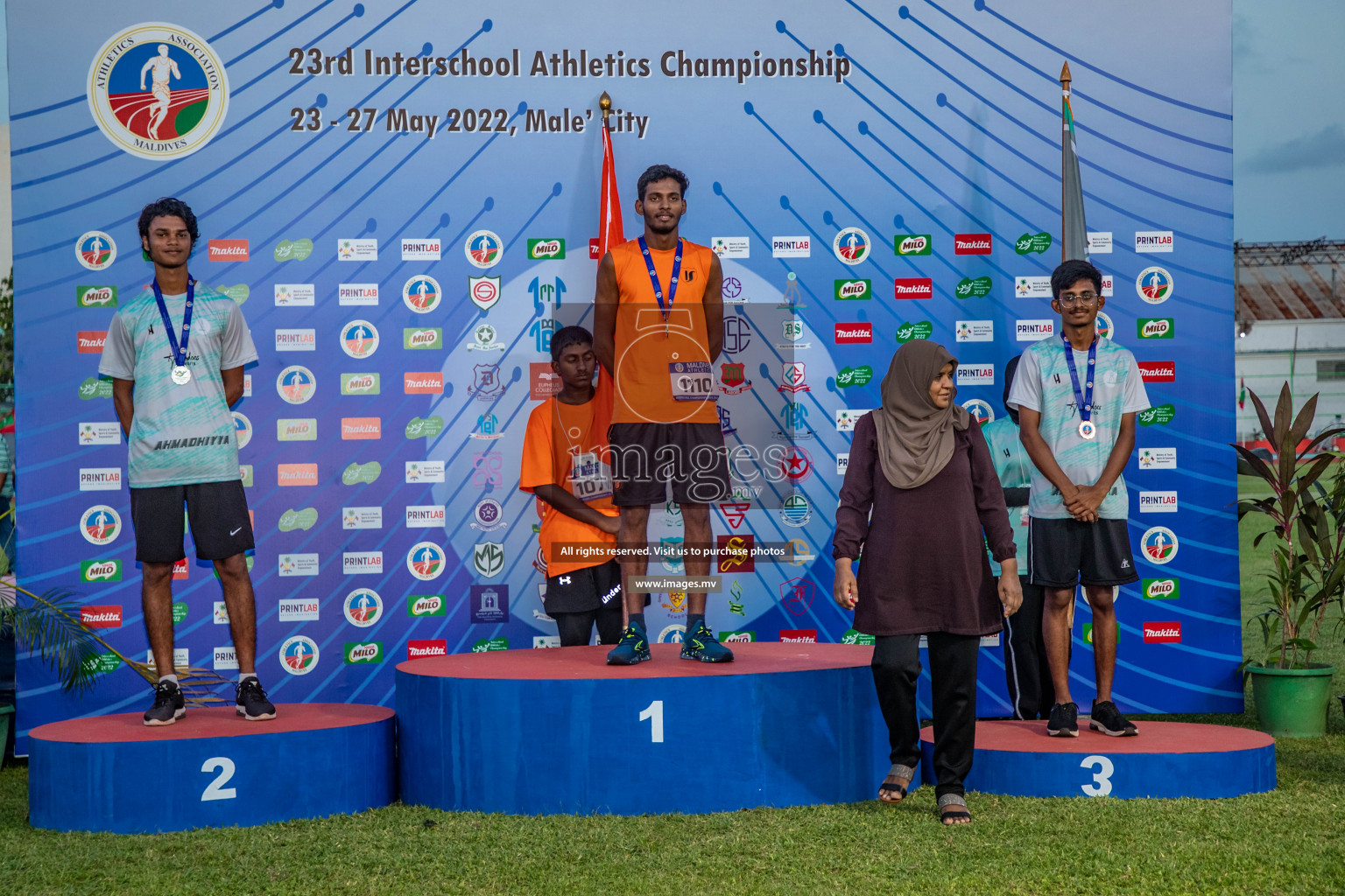 Day 5 of Inter-School Athletics Championship held in Male', Maldives on 27th May 2022. Photos by: Nausham Waheed / images.mv