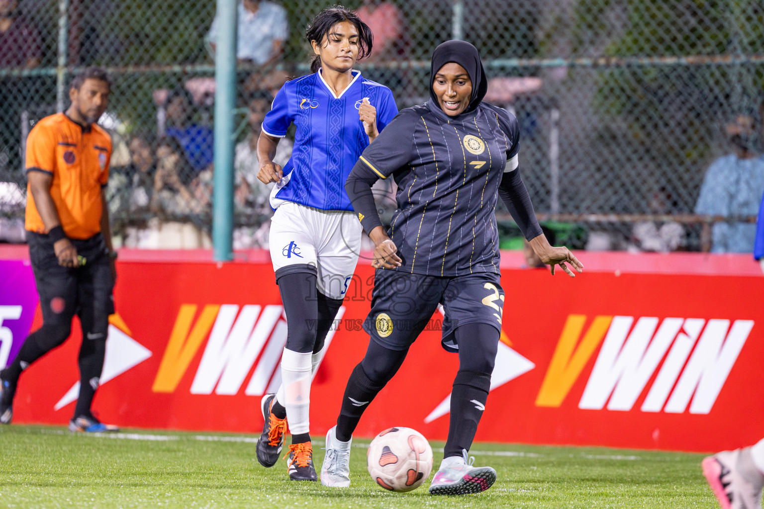 Customs RC vs Prison Club in Eighteen Thirty Classic of Club Maldives Cup 2025 held in Rehendi Futsal Ground, Hulhumale', Maldives on Thursday, 4th September 2025. Photos: Ismail Thoriq / images.mv