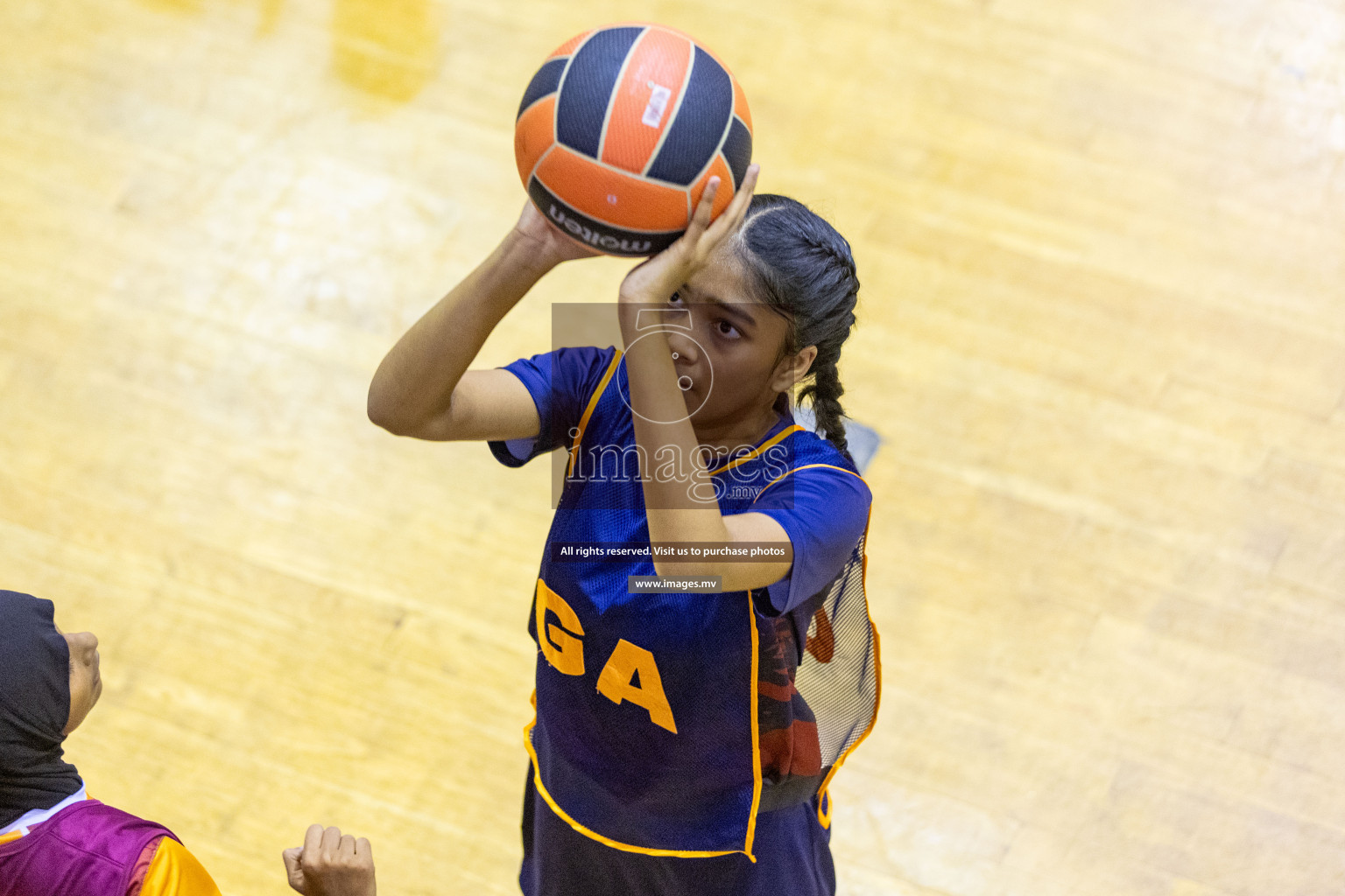 Day7 of 24th Interschool Netball Tournament 2023 was held in Social Center, Male', Maldives on 2nd November 2023. Photos: Nausham Waheed / images.mv