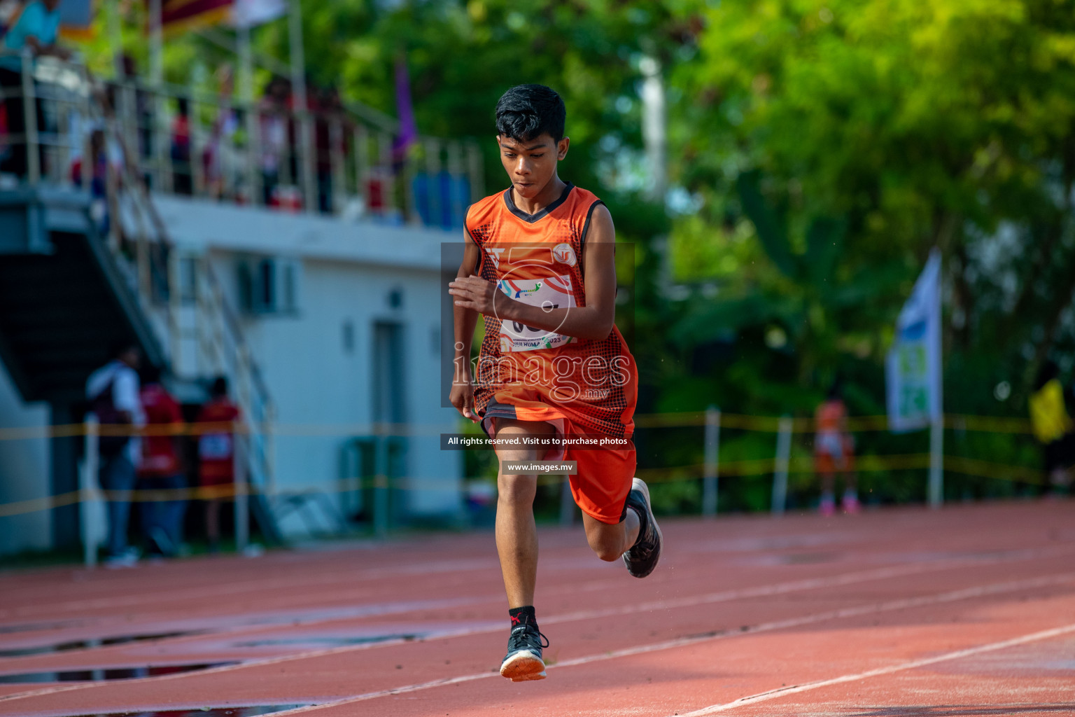 Day two of Inter School Athletics Championship 2023 was held at Hulhumale' Running Track at Hulhumale', Maldives on Sunday, 15th May 2023. Photos: Nausham Waheed / images.mv