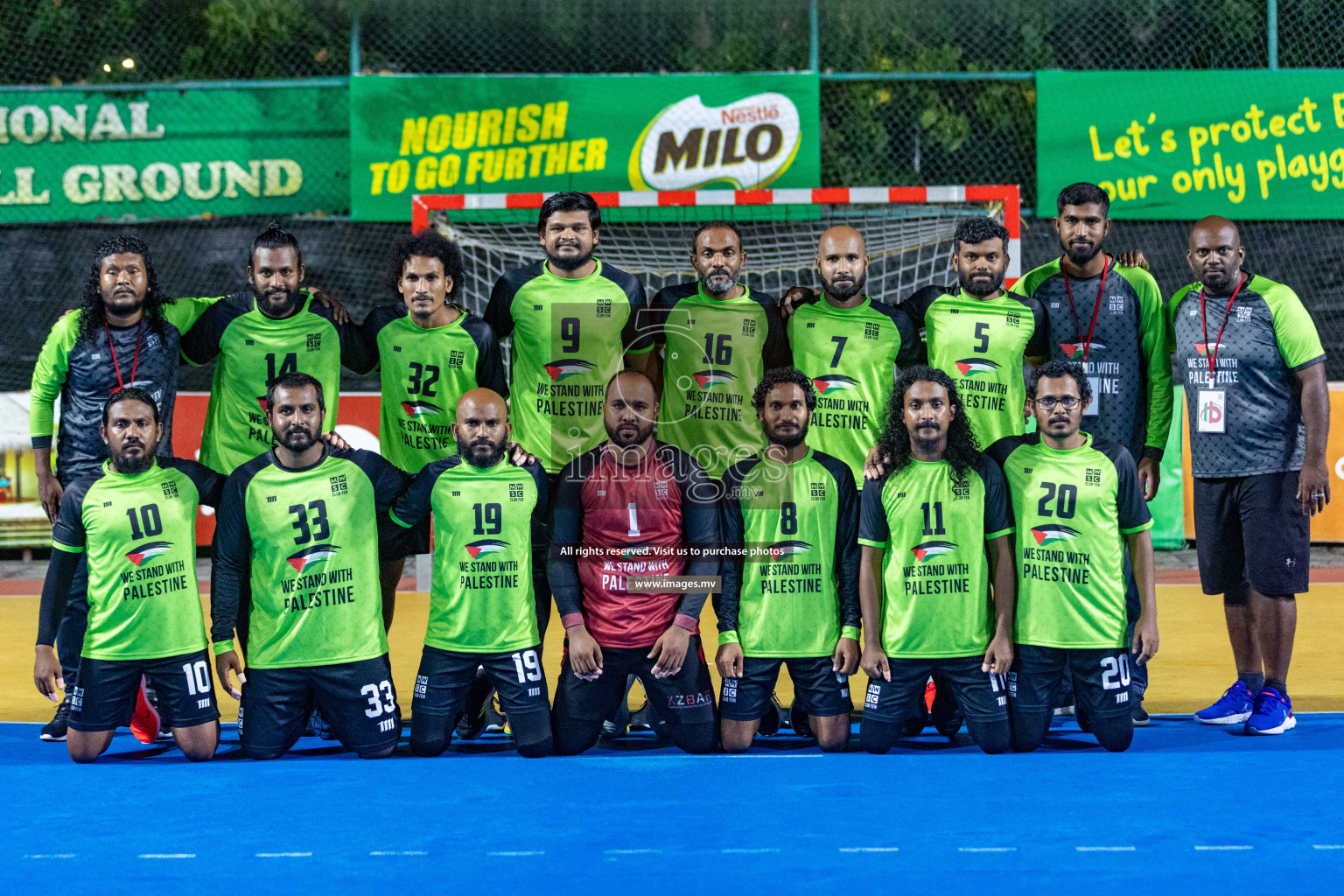 2nd Division Final of 7th Inter-Office/Company Handball Tournament 2023, held in Handball ground, Male', Maldives on Monday, 25th October 2023 Photos: Nausham Waheed/ Images.mv