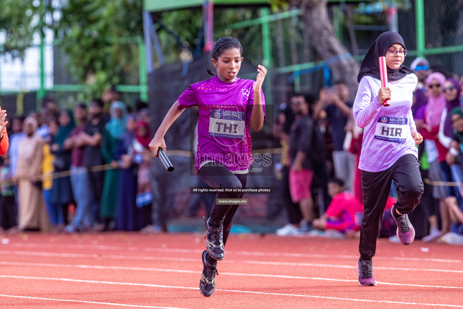 Day 3 of Inter-School Athletics Championship held in Male', Maldives on 25th May 2022. Photos by: Nausham Waheed / images.mv