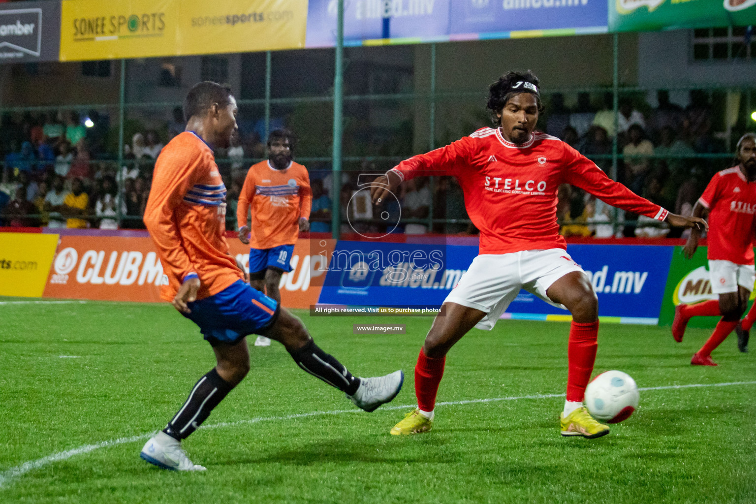 Stelco Club vs Raajje Online Club in Club Maldives Cup 2022 was held in Hulhumale', Maldives on Wednesday, 19th October 2022. Photos: Hassan Simah/ images.mv