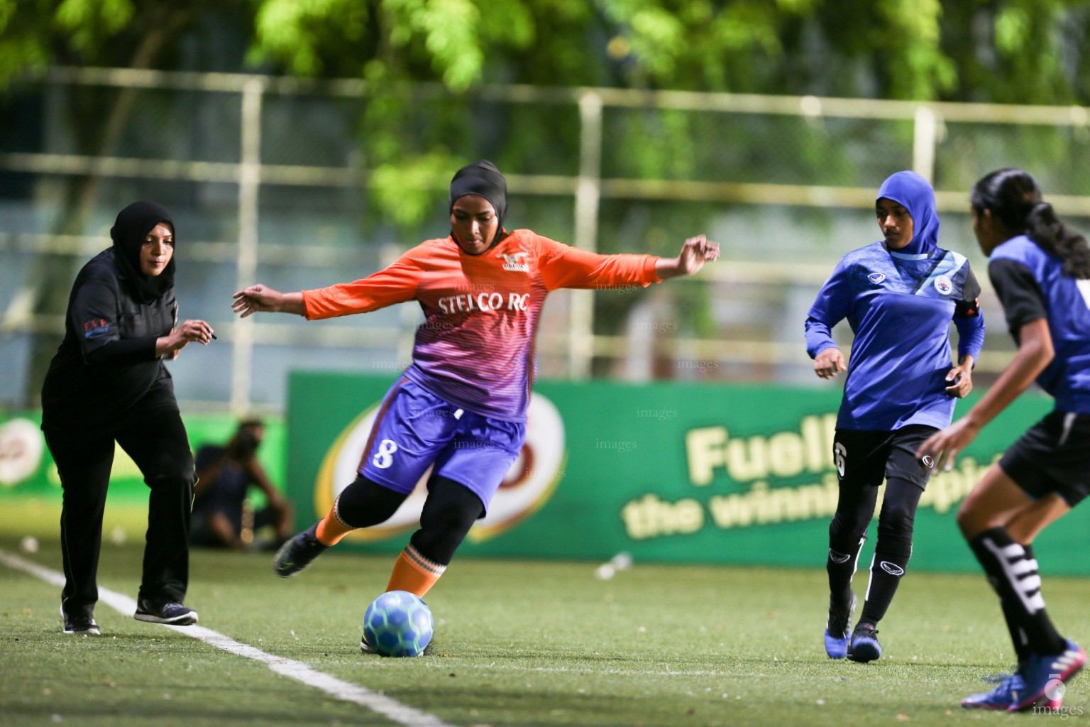 STELCO vs MPL in Milo Women's Futsal Challenge in Male', Maldives, Thursday, July 13, 2017. (Images.mv Photo/ Hussain Sinan). 