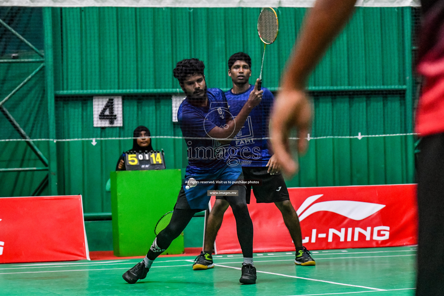 Day 3 of 6th Office Company Badmintion Championship held in Male', Maldives Photos: Nausham Waheed / Images.mv