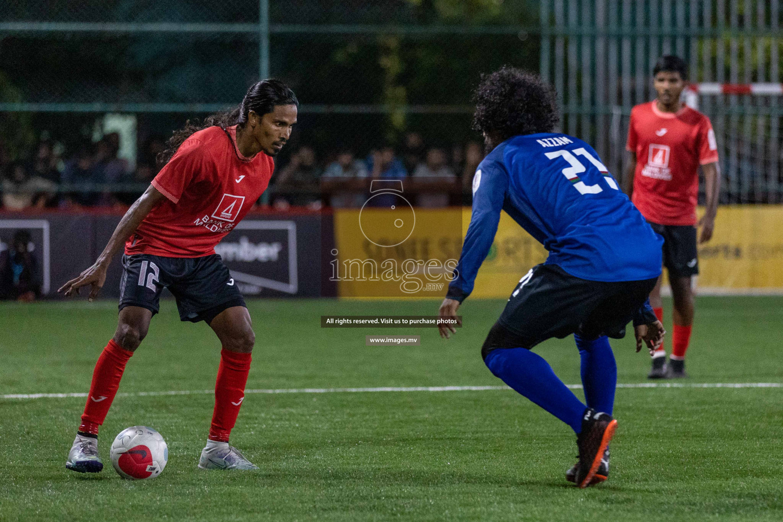 Team Fenaka vs United BML in Club Maldives Cup 2022 was held in Hulhumale', Maldives on Sunday, 9th October 2022. Photos: Ismail Thoriq / images.mv