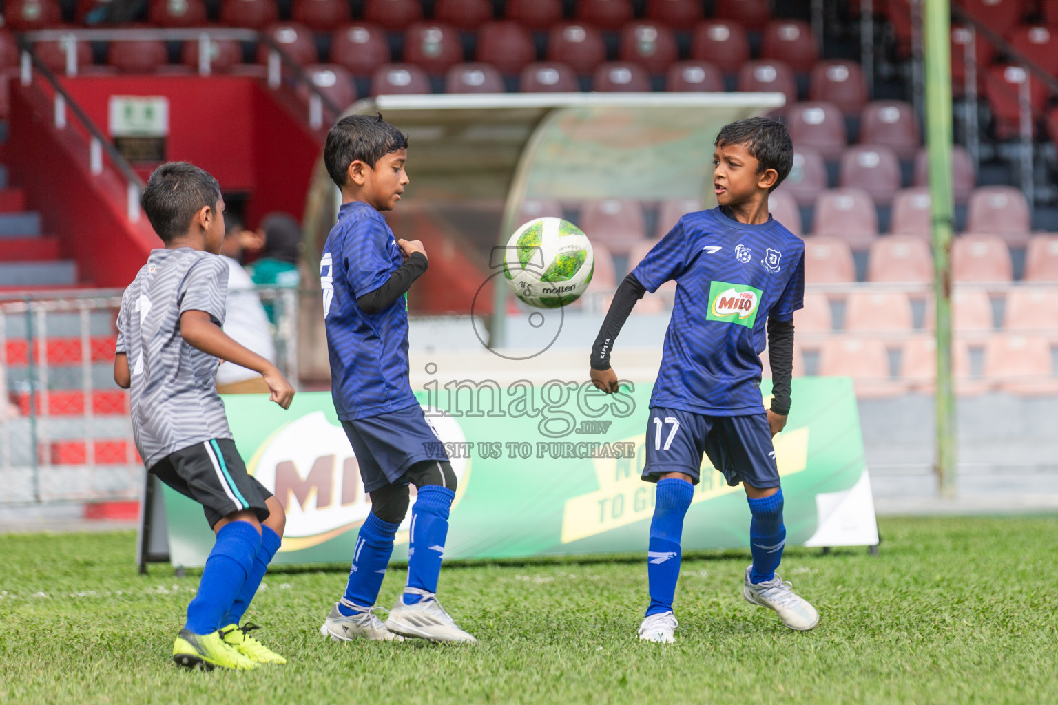 Day 2 of MILO Kids Football Fiesta was held at National Stadium in Male', Maldives on Saturday, 24th February 2024.