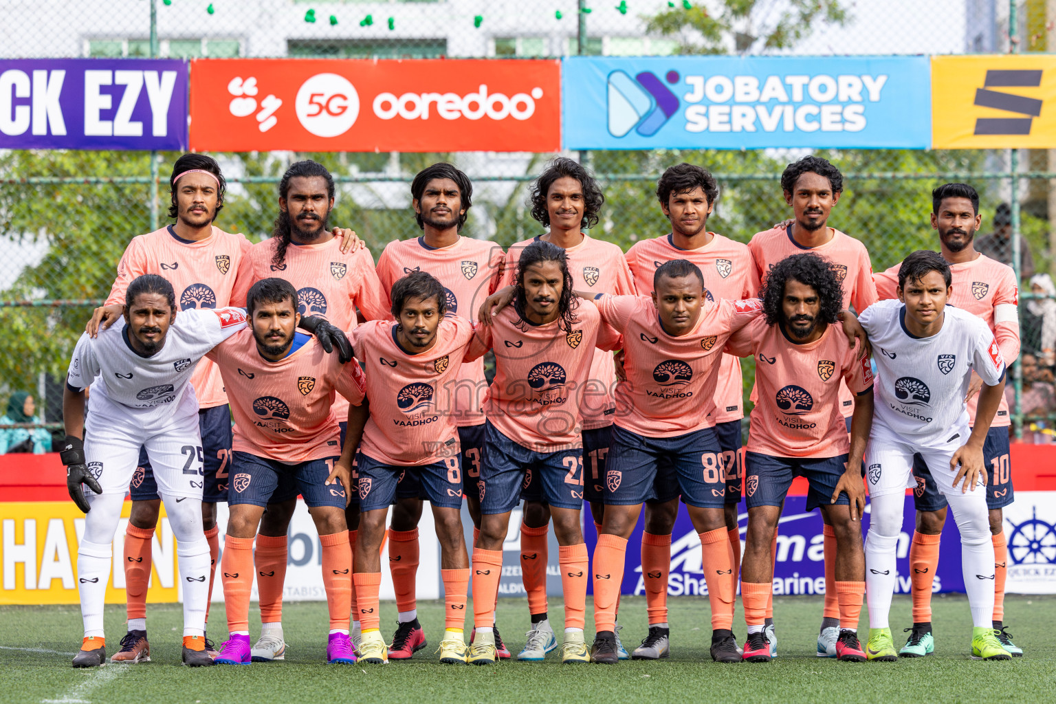 GDh Vaadhoo vs GDh Gadhdhoo in Day 12 of Golden Futsal Challenge 2025 was held on Thursday, 16th January 2025, in Hulhumale', Maldives Photos: Ismail Thoriq / images.mv