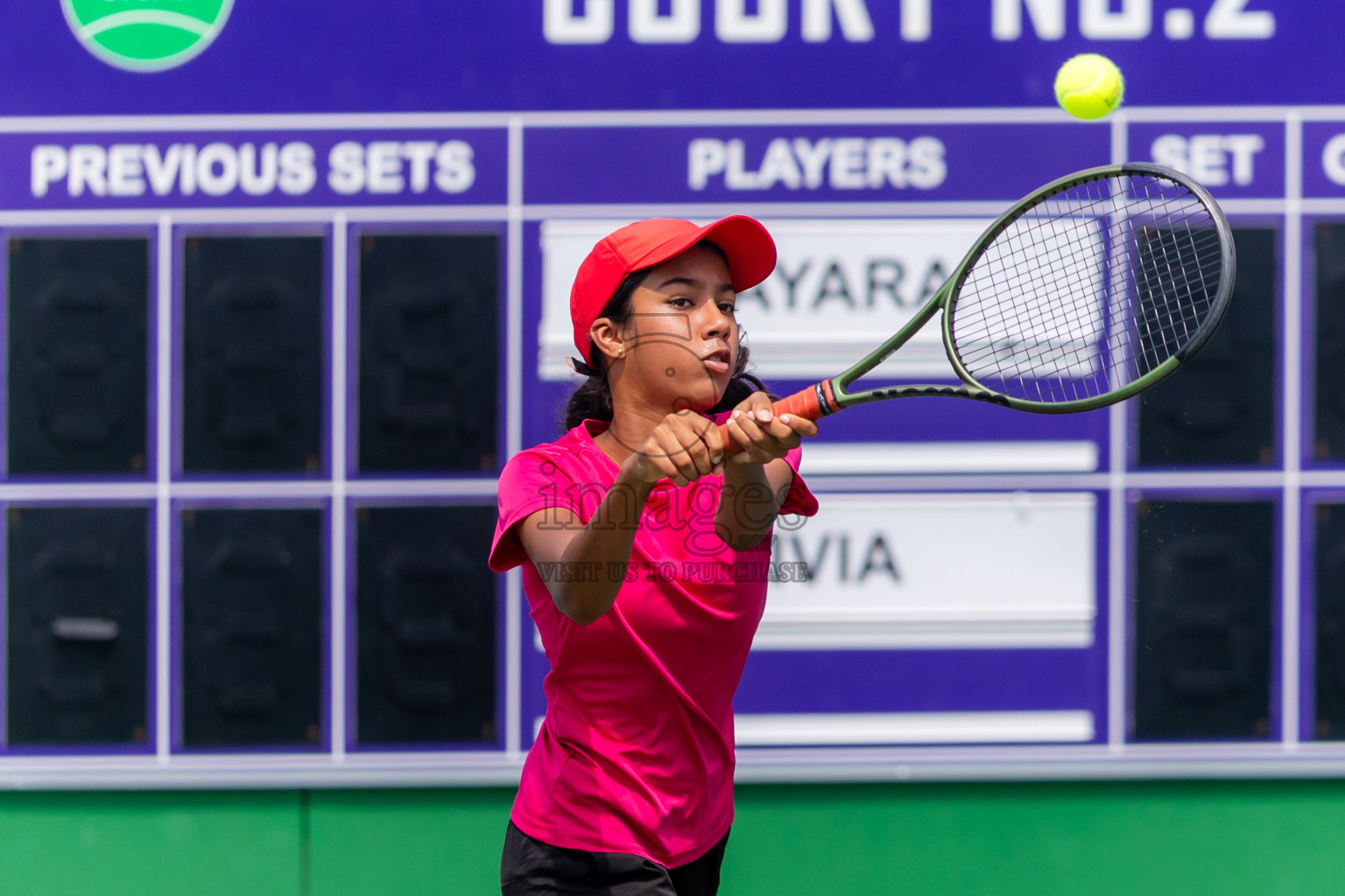Day 8 of ATF Maldives Junior Open Tennis was held in Male' Tennis Court, Male', Maldives on Thursday, 19th December 2024. Photos: Nausham Waheed/ images.mv