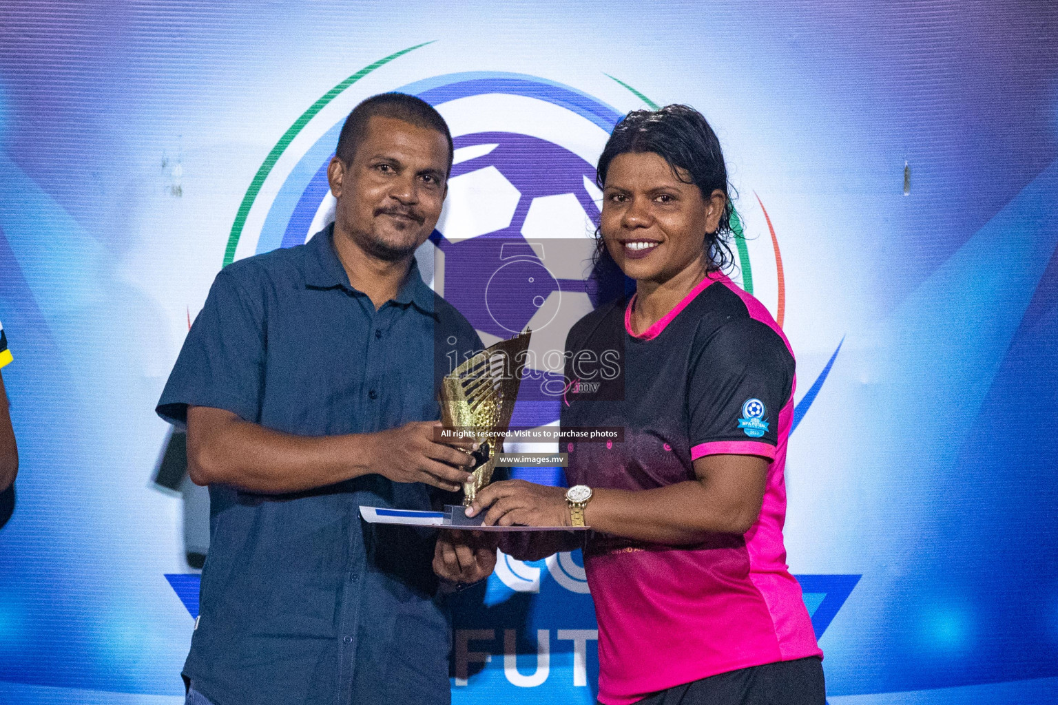 Final of MFA Futsal Tournament 2023 on 10th April 2023 held in Hulhumale'. Photos: Nausham waheed /images.mv