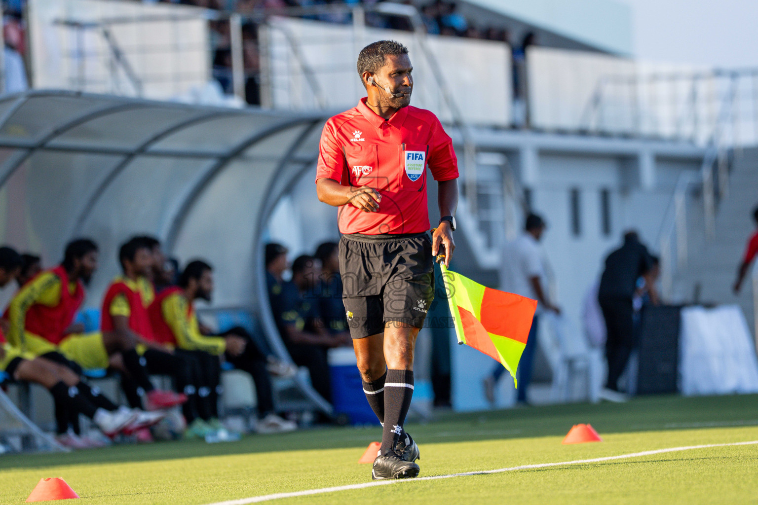 Final Match Irumathi Sports VS Velaa Sports Club in Day 9 of Eydhafushi Cup 2025 held in Eydhafushi Football Stadium at B. Eydhafushi, Maldives on Monday, 15th September 2025. Photos: Arif Rasheed / images.mv