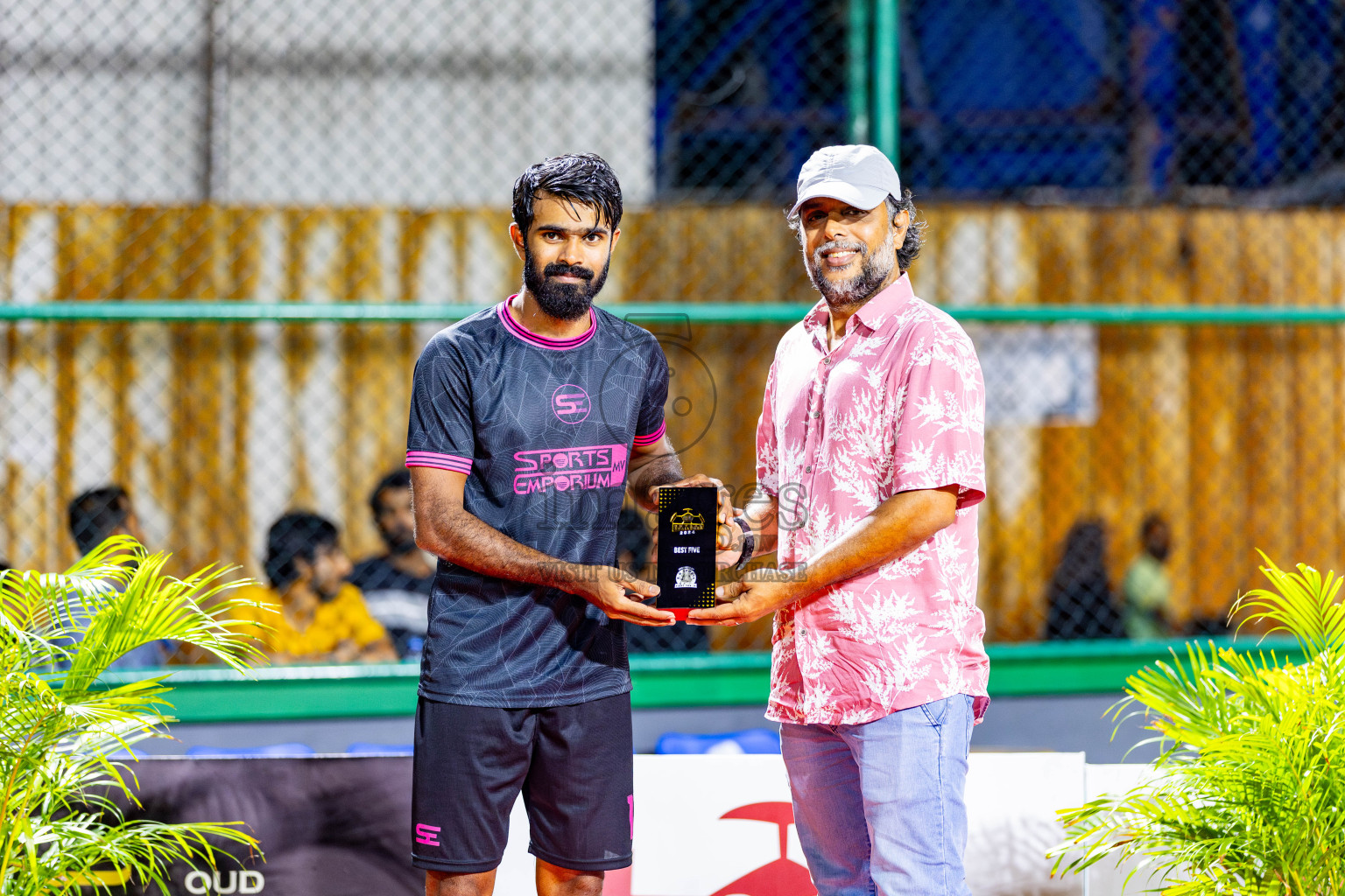 JJ Sports Club vs RDL in Finals of BG Futsal Challenge 2024 was held on Thursday , 4th April 2024, in Male', Maldives Photos: Nausham Waheed / images.mv