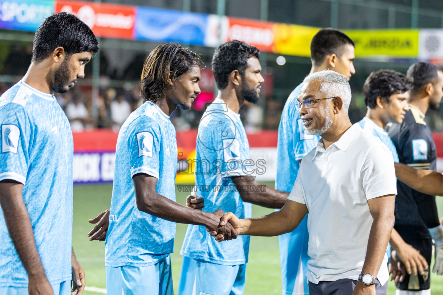HA Dhidhdhoo vs HA Vashafaru in Day 5 of Golden Futsal Challenge 2025 on Thursday, 9th January 2025, in Hulhumale', Maldives 
Photos: Hassan Simah / images.mv
