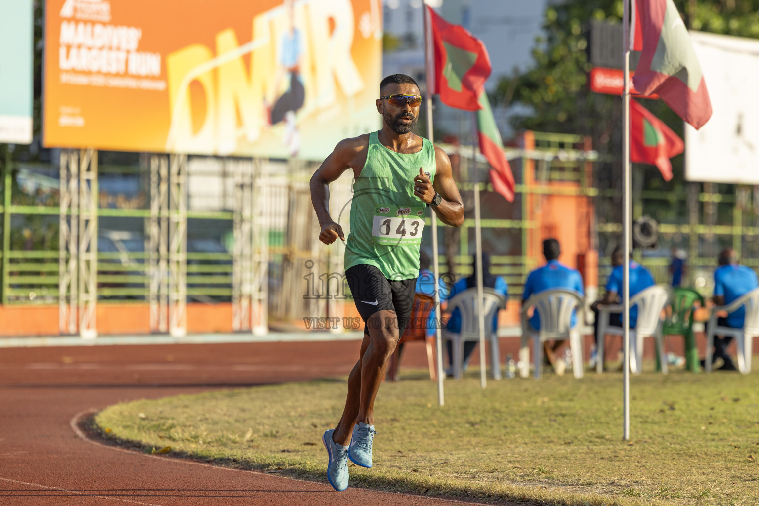 Day 2 of National Athletics Championship 2025 was held at Ekuveni Running Ground in Male', Maldives on Friday, 15th August 2025. Photos: Hasni / images.mv