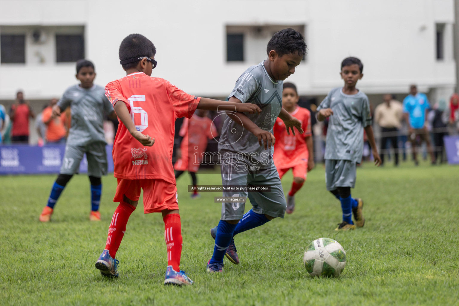 Day 1 of Nestle kids football fiesta, held in Henveyru Football Stadium, Male', Maldives on Wednesday, 11th October 2023 Photos: Shut Abdul Sattar/ Images.mv