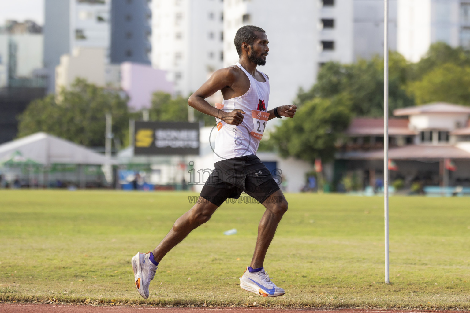 Day 1 of National Athletics Championship 2025 was held at Ekuveni Running Ground in Male', Maldives on Thursday, 14th August 2025. Photos: Hasni / images.mv