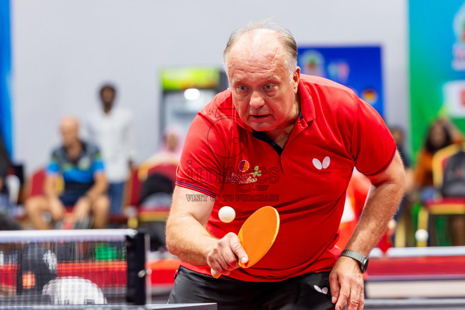 Day 2 of 1st Thoddoo Masters Table Tennis Tournament was held on Friday, 22nd August 2025 in AA Thoddoo, Maldives. Photos: Nausham Waheed / images.mv