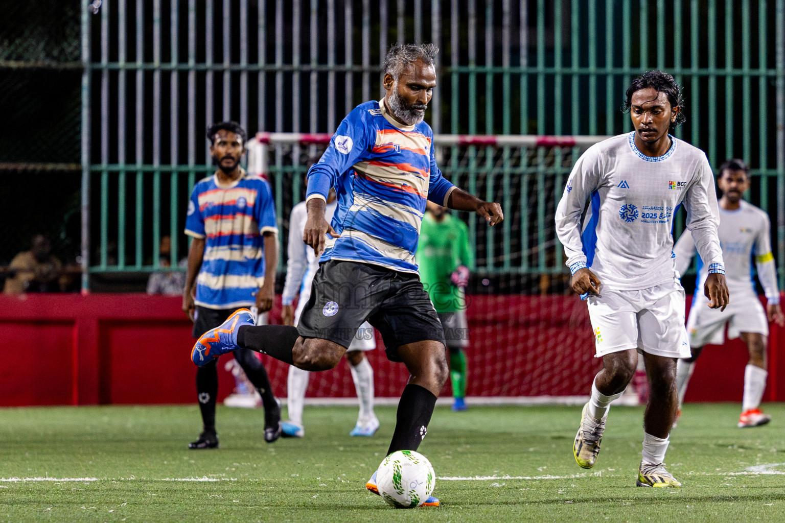 Club Male' City vs BCC in Day 3 of Office League 2025 was held on Friday, 18th April 2025 in Hulhumale', Maldives. Photos: Nausham Waheed / images.mv