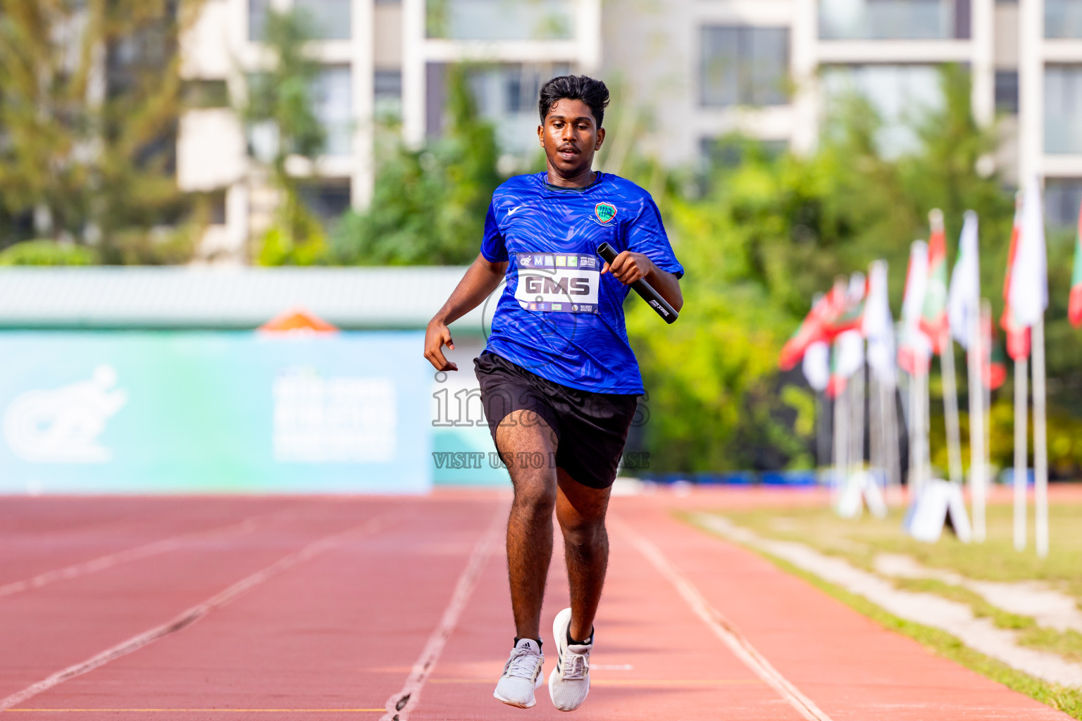 Day 5 of MWSC Interschool Athletics Championships 2024 held in Hulhumale Running Track, Hulhumale, Maldives on Wednesday, 13th November 2024. Photos by: Nausham Waheed / Images.mv