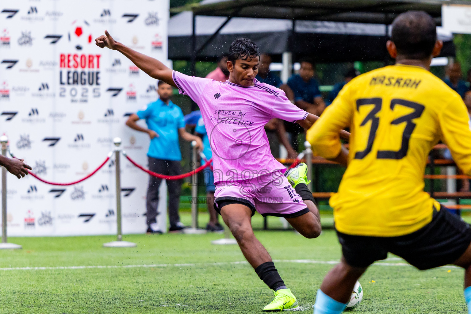 Milaidhoo vs Four Seasons in Day 2 of Resort League 2025 (Baa Zone) was held on Thursday, 10th July 2025 in Avani+ Fares Maldives Resort, Baa Atoll, Maldives. Photos: Nausham Waheed / images.mv
