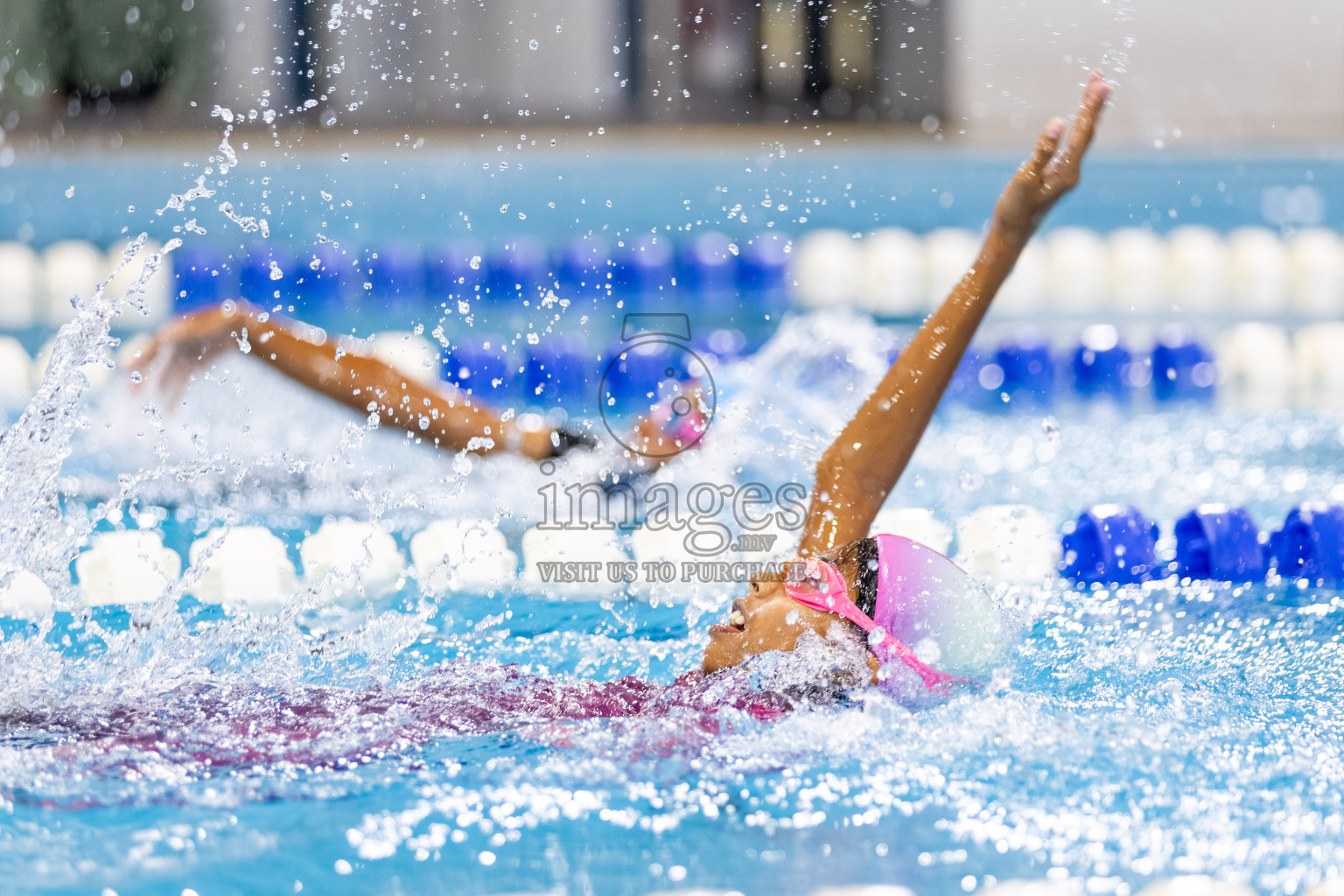 Day 4 of BML 6th National Kids Swimming Kids Festival 2025 held in Hulhumale', Maldives on Thursday, 6th November 2024. Photos: Hassan Simah / images.mv