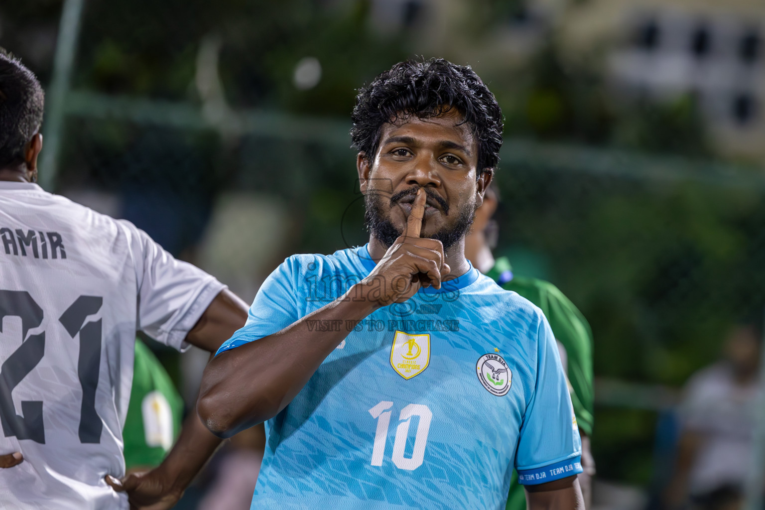 Team DJA vs Male' City Council in Club Maldives Classic 2024 held in Rehendi Futsal Ground, Hulhumale', Maldives on Tuesday, 10th September 2024.
Photos: Ismail Thoriq / images.mv