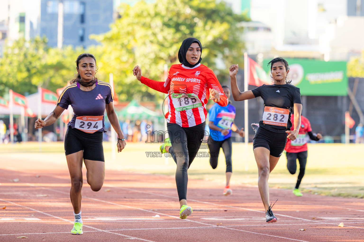 Day 3 of National Athletics Championship 2025 was held at Ekuveni Running Ground in Male', Maldives on Saturday, 16th August 2025. Photos: Hasni / images.mv