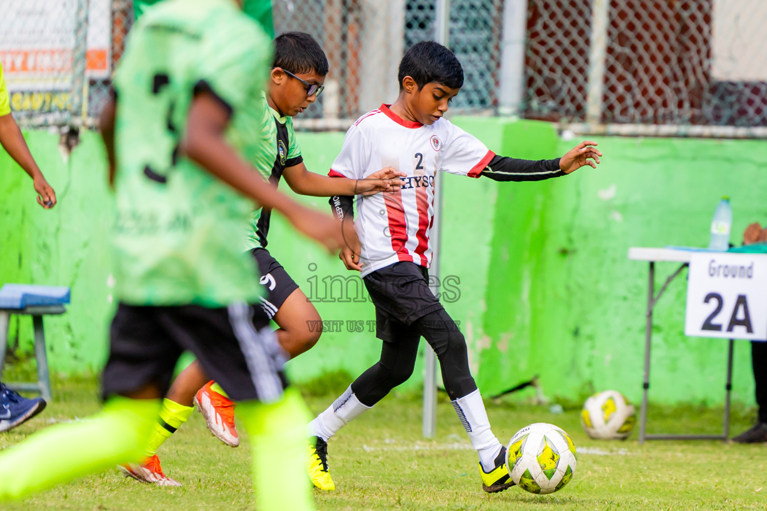 Day 1 of MILO Academy Championship 2025 (U-12) was held at Henveiru Stadium in Male', Maldives on Thursday, 1st May 2025. Photos: Nausham Waheed / images.mv
