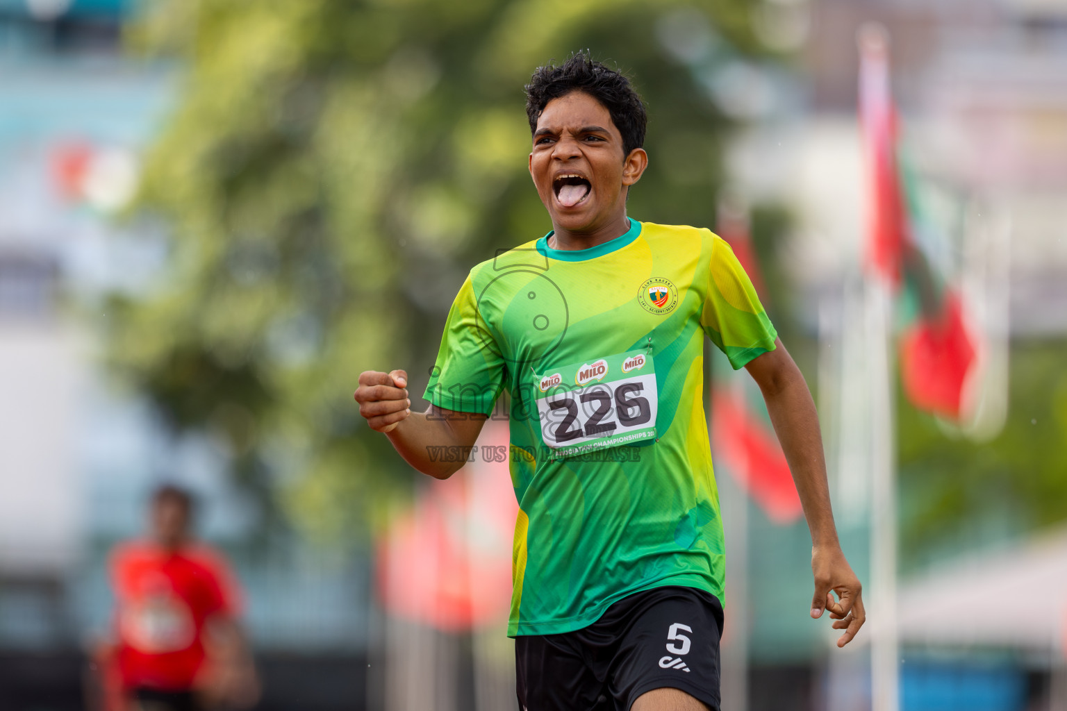 Day 3 of 12th Milo Association Championships was held in Ekuveni Track at Male', Maldives on Saturday, 26th April 2025. Photos: Ismail Thoriq / images.mv