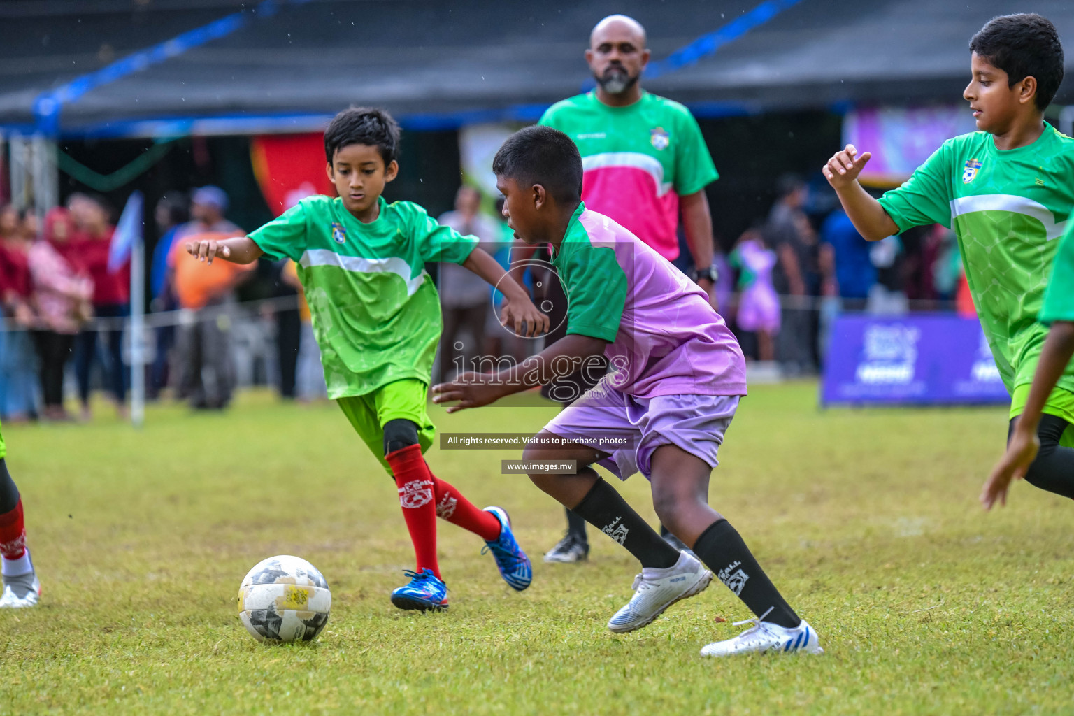 Day 4 of Milo Kids Football Fiesta 2022 was held in Male', Maldives on 22nd October 2022. Photos: Nausham Waheed/ images.mv