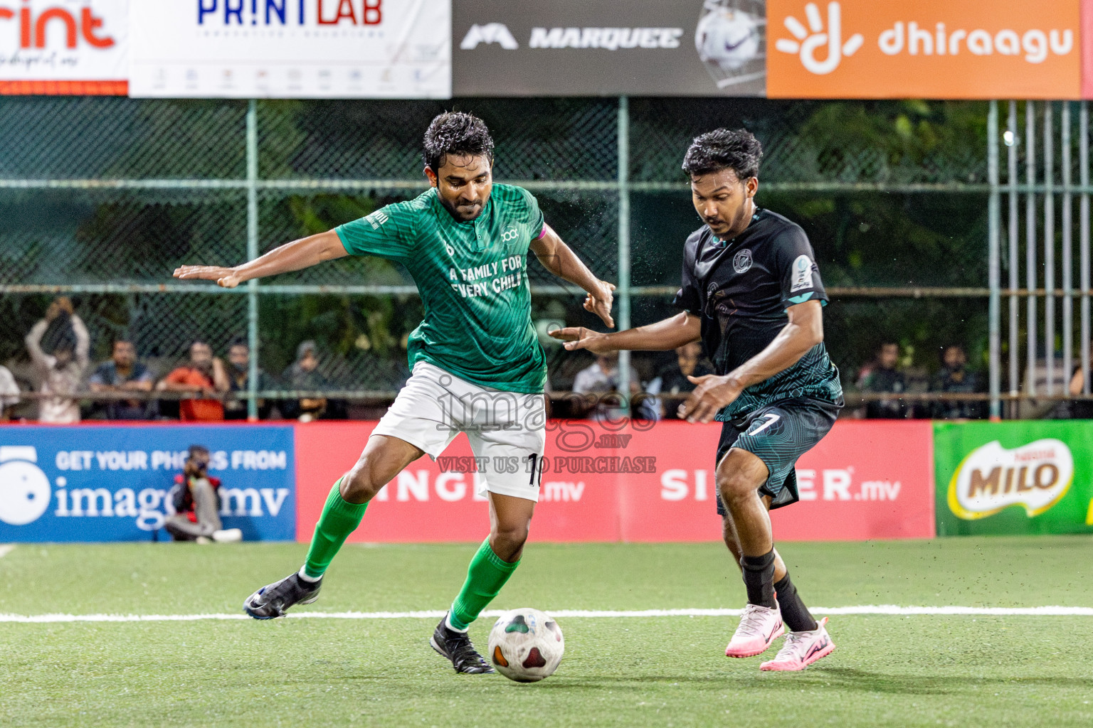 SDFC VS TEAM BADHAHI in Club Maldives Classic 2024 held in Rehendi Futsal Ground, Hulhumale', Maldives on Monday, 9th September 2024. Photos: Nausham Waheed / images.mv