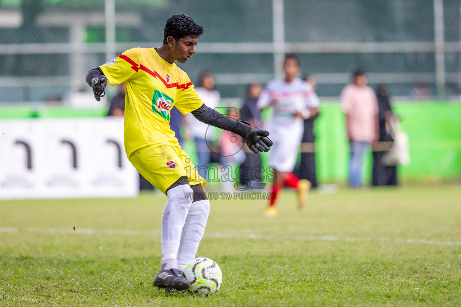 Dhivehi Youth League 2024 - Day 1. Matches held at Henveiru Stadium on 21st November 2024 , Thursday. Photos: Shuu Abdul Sattar/ Images.mv