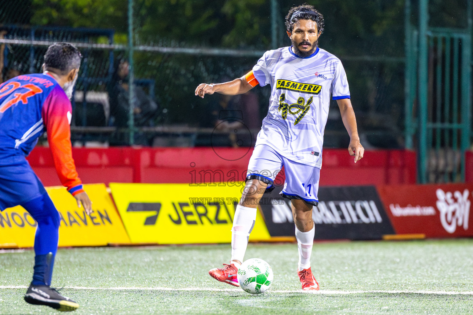 MIFCo vs Medtech in Office League 2025 was held on Sunday, 27th April 2025 in Hulhumale', Maldives. Photos: Ismail Thoriq / images.mv