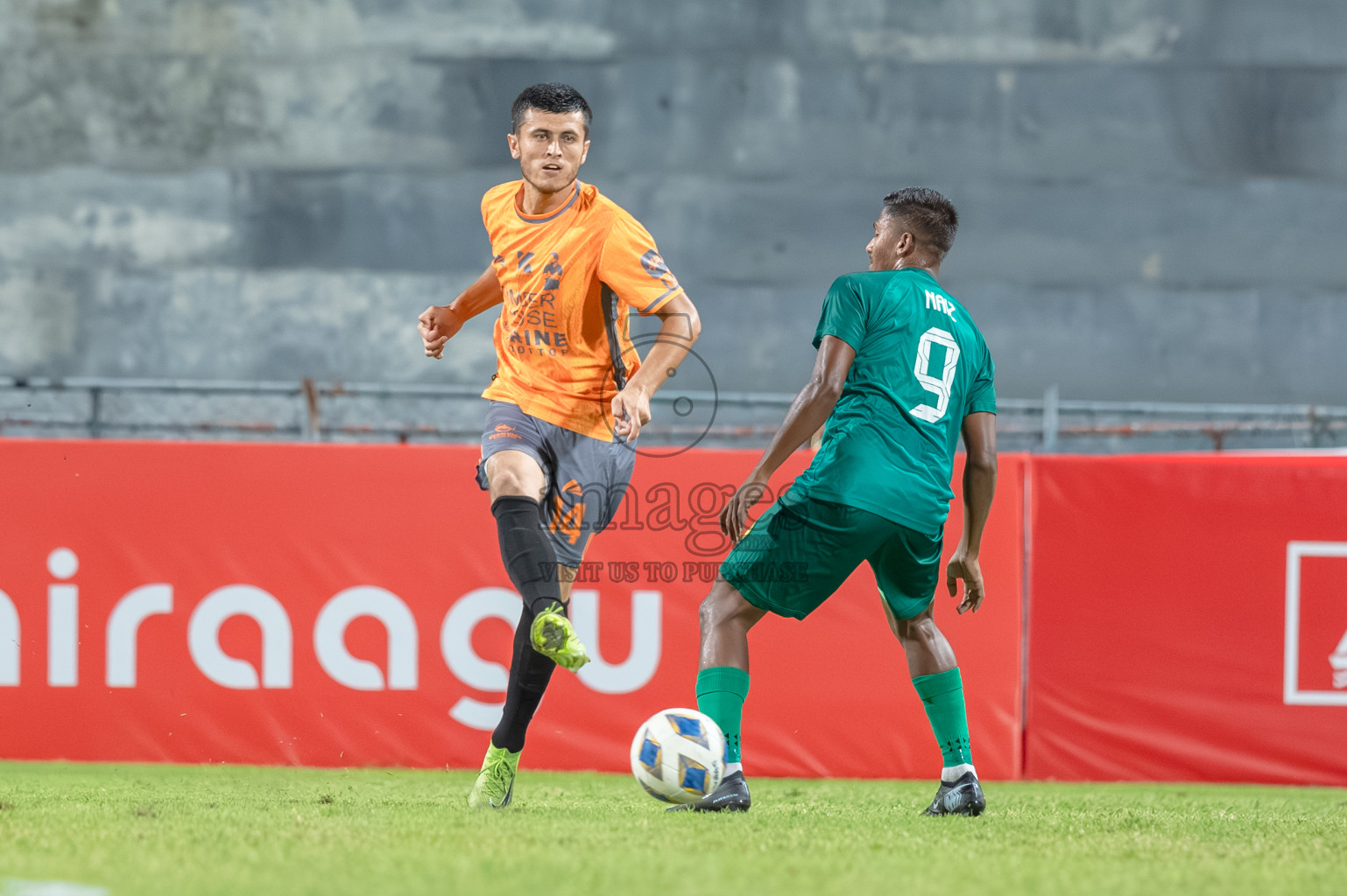 Charity Shield Match between Maziya Sports and Recreation Club and Club Eagles held in National Football Stadium, Male', Maldives Photos: Abdulla Abeedh / Images.mv