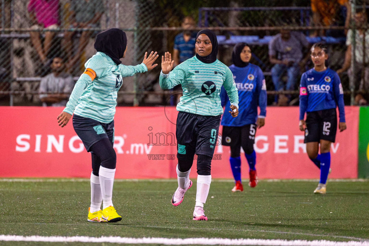 STELCO RECREATION CLUB vs TEAM DHARUMAVANTHA in Eighteen Thirty 2024 held in Rehendi Futsal Ground, Hulhumale', Maldives on Thursday, 5th September 2024. 
Photos: Hassan Simah / images.mv