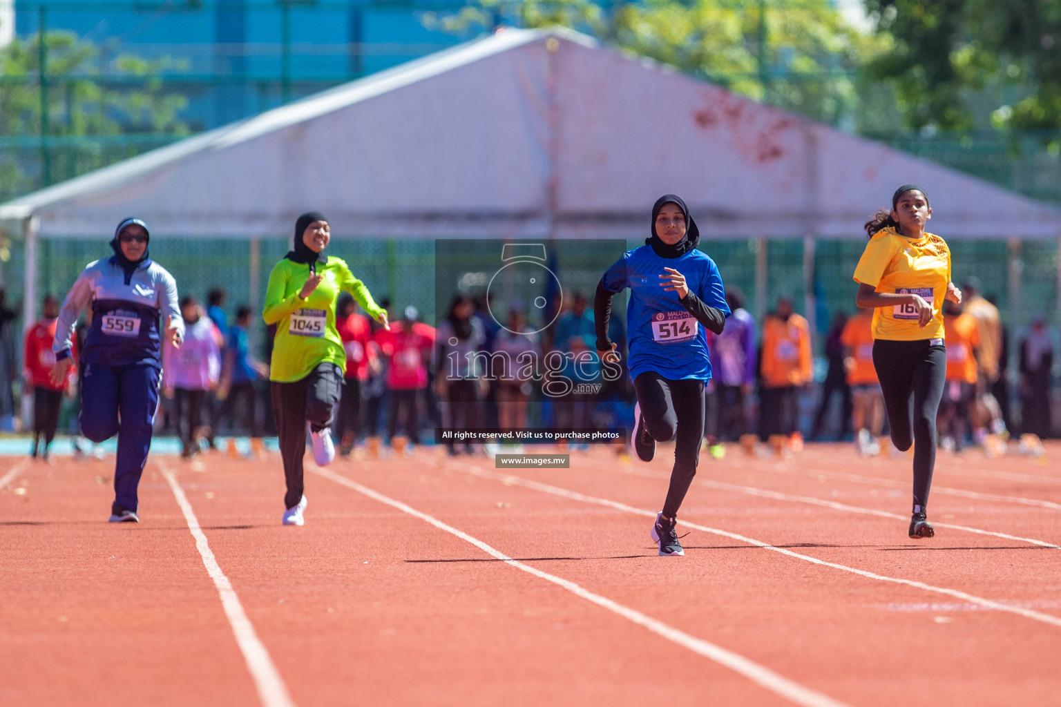 Day 1 of Inter-School Athletics Championship held in Male', Maldives on 22nd May 2022. Photos by: Maanish / images.mv