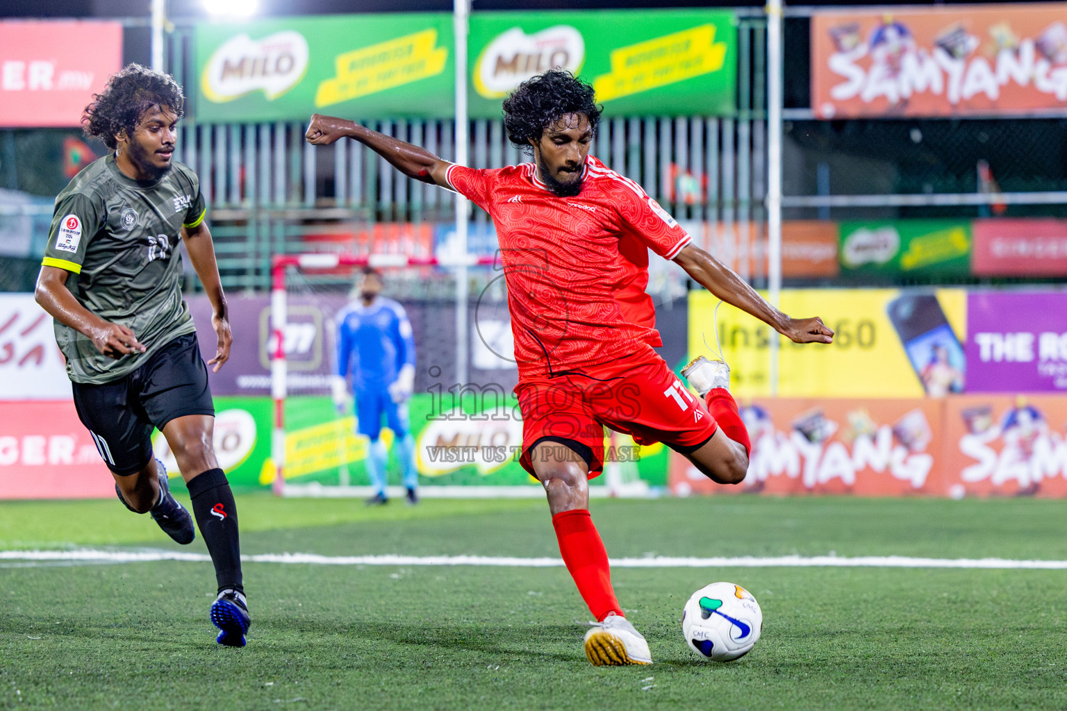 Ooredoo Maldives vs Fahi Rc in Club Maldives Cup 2024 held in Rehendi Futsal Ground, Hulhumale', Maldives on Tuesday, 25th September 2024. Photos: Nausham Waheed/ images.mv