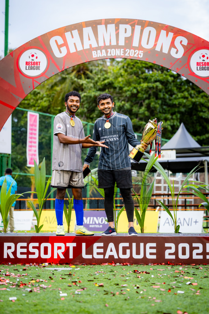 Anantara vs Finolhu in Final of Resort League 2025 (Baa Zone) was held on Friday, 18th July 2025 in Avani+ Fares Maldives Resort, Baa Atoll, Maldives. Photos: Nausham Waheed  / images.mv