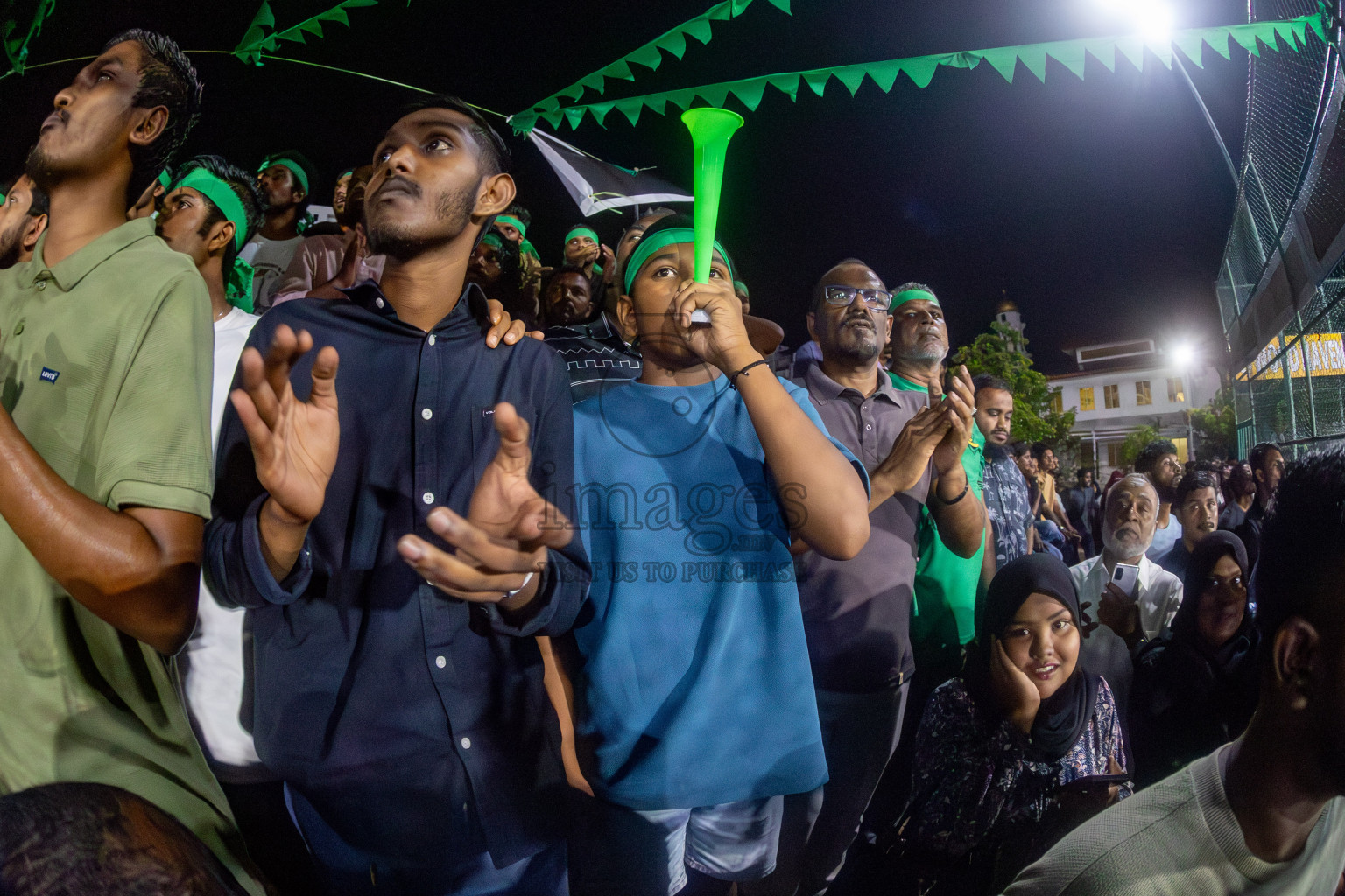 Crowd photos from day 28 of Golden Futsal Challenge 2025 was held on Saturday , 1st February 2025, in Hulhumale', Maldives. 
Photos: Shuu Abdul Sattar / images.mv