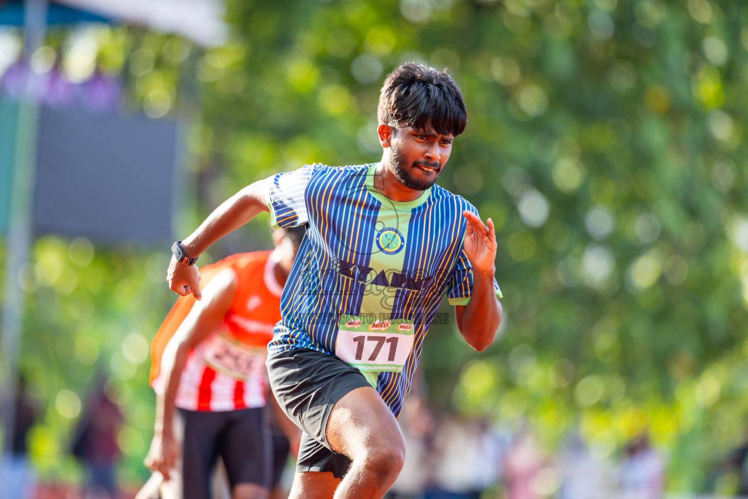 Day 2 of 12th Milo Association Championships was held in Ekuveni Track at Male', Maldives on Friday, 25th April 2025. Photos: Ismail Thoriq / images.mv