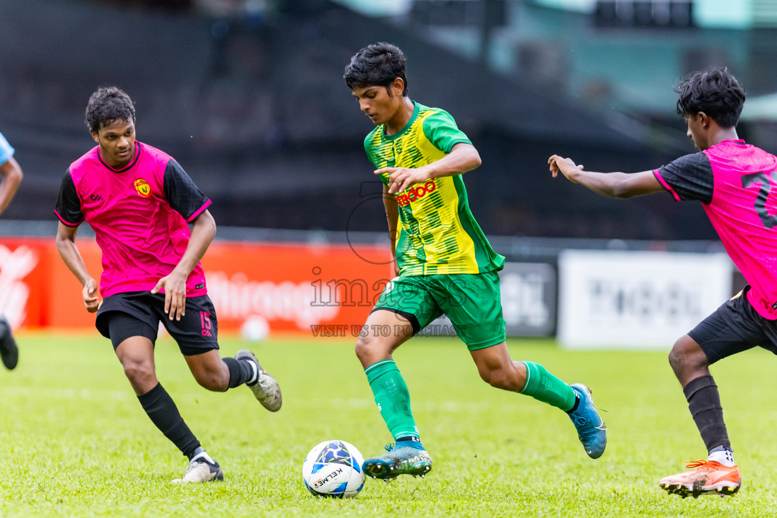 Maziya SRC vs United Victory in Day 6 of Under 19 Youth Championship 2024 was held at National Stadium in Male', Maldives on Tuesday, 24th June 2024. Photos: Nausham Waheed / images.mv