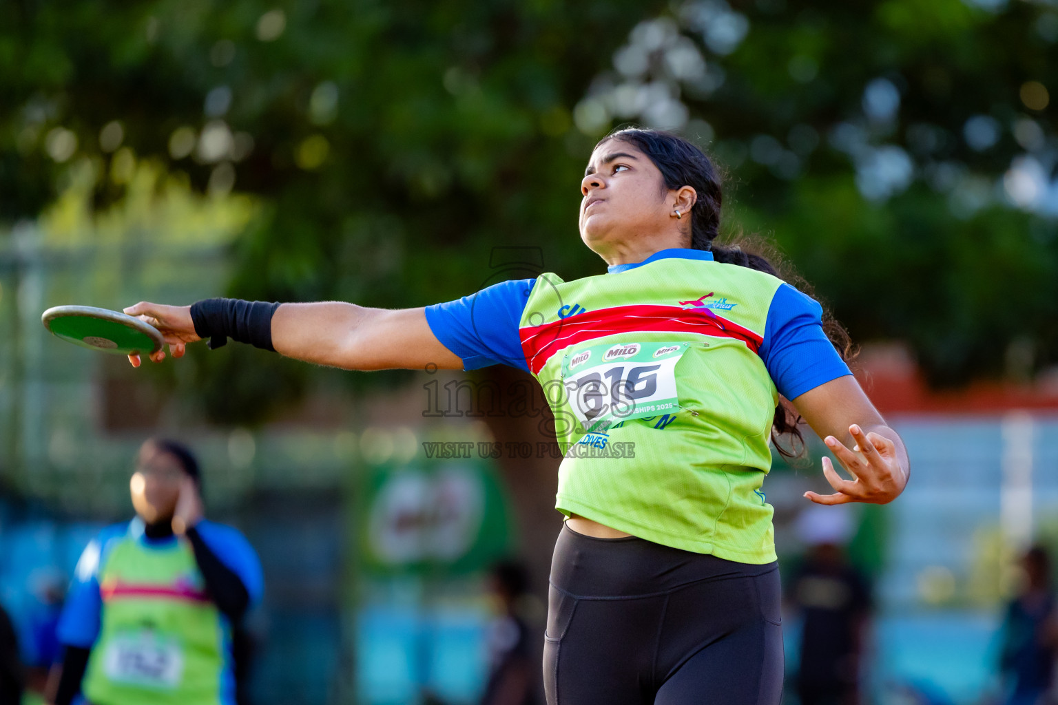 Day 1 of 12th Milo Association Championships was held in Ekuveni Track at Male', Maldives on Thursday, 24th April 2025. Photos: Nausham Waheed / images.mv