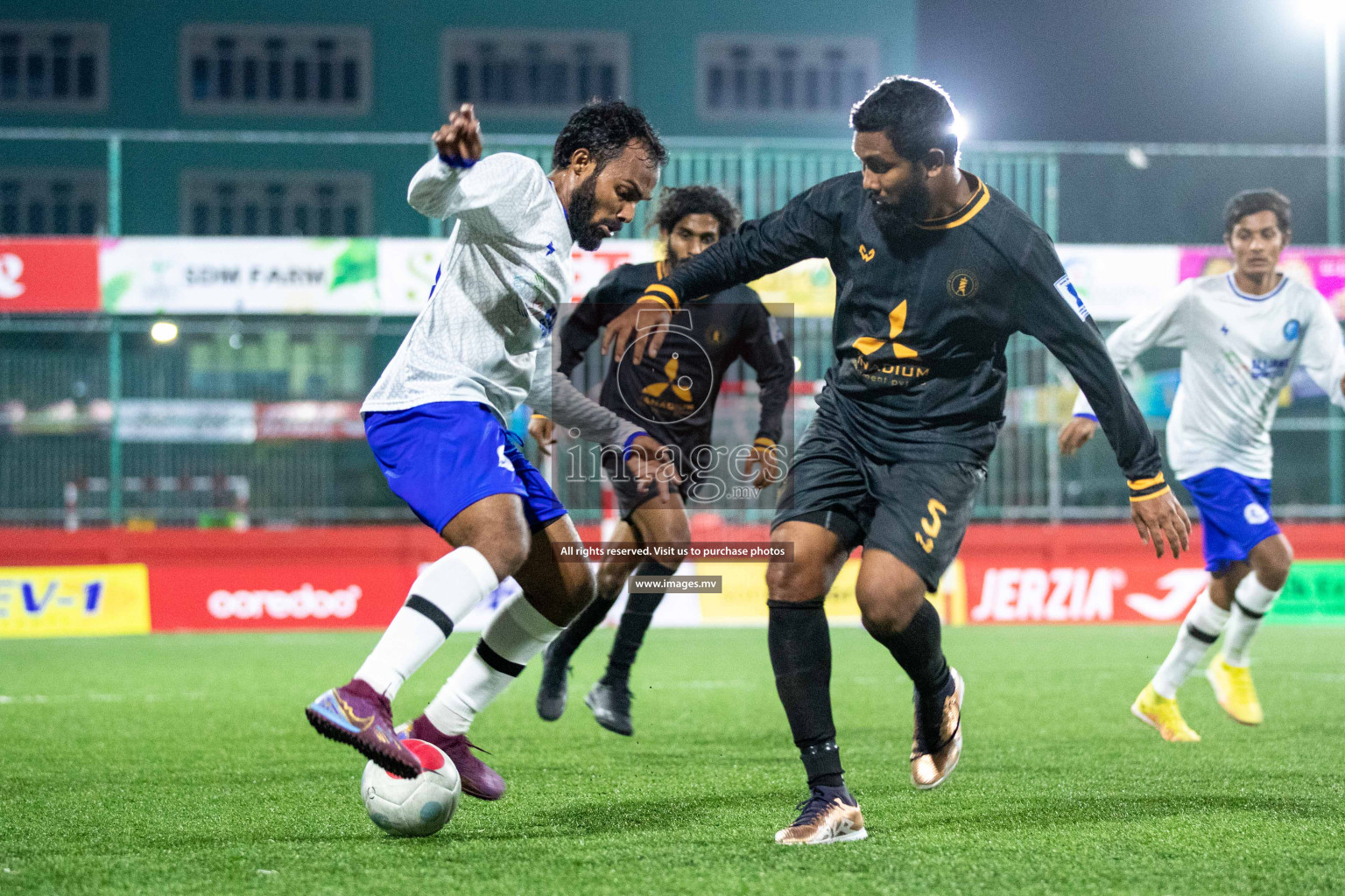 HA. Thuraakunu vs HA. Baarah in Golden Futsal Challenge 2023 on 05 February 2023 in Hulhumale, Male, Maldives