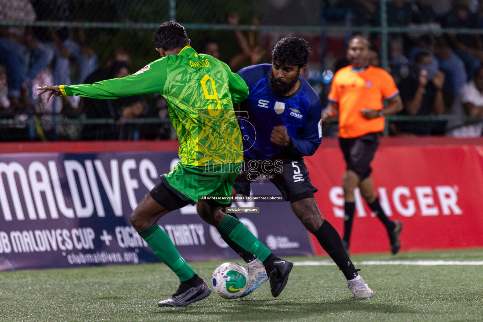 Team Fenaka vs GAS CLUB in Club Maldives Cup 2023 held in Hulhumale, Maldives, on Saturday, 05th August 2023 
Photos: Mohamed Mahfooz Moosa / images.mv