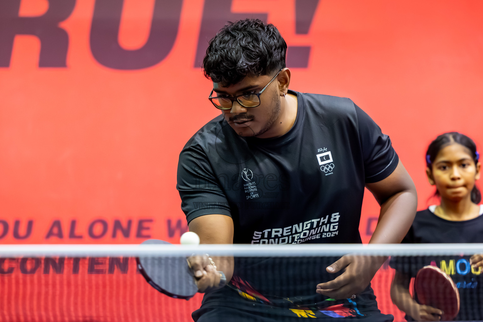 Day 4 of BML 63rd National Table Tennis Tournament 2025 was held on Thursday, 28th August 2025 in Male' TT Hall, Male', Maldives. Photos: Nausham Waheed  / images.mv