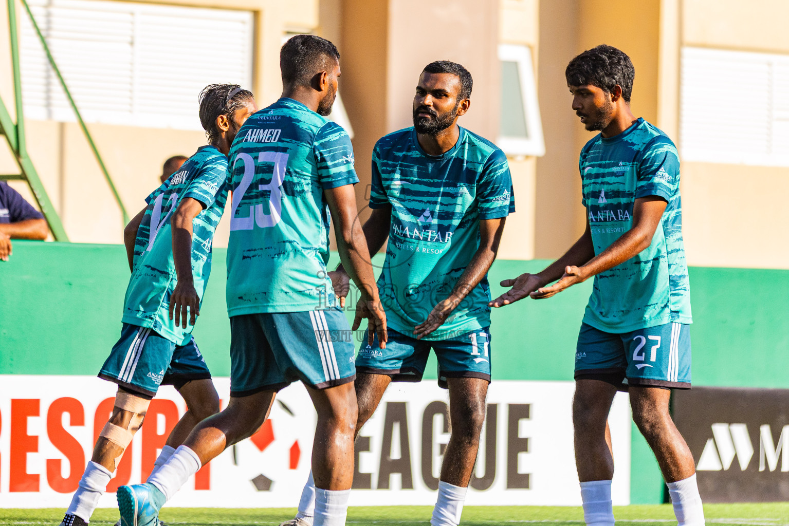 Taj Exotica vs Anantara in Resort League 2025 (South Male Zone) day 10 was held on Tuesday, 7th October 2025 in Crossroads's Maldives, Photos: Areef Adam / images.mv