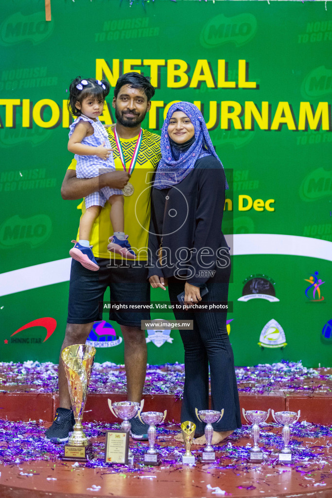 Kulhudhuffushi Youth & R.C vs Club Matrix in the Finals of Milo National Netball Tournament 2021 held on 4th December 2021 in Male', Maldives Photos: Ismail Thoriq, Maanish / images.mv