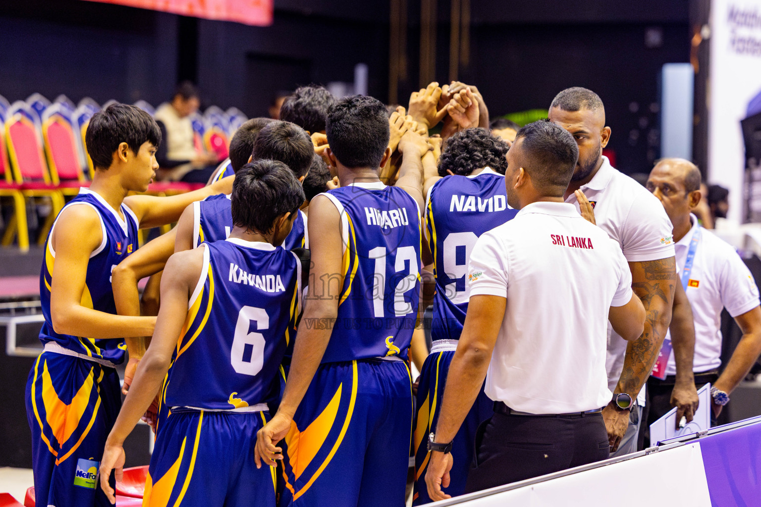 Sri Lanka vs India in the Final of Under 16 Asian Cup SABA Qualifiers 2025 was held in Social Center, Male', Maldives on Sunday, 15th June 2025. Photos: Nausham Waheed / images.mv