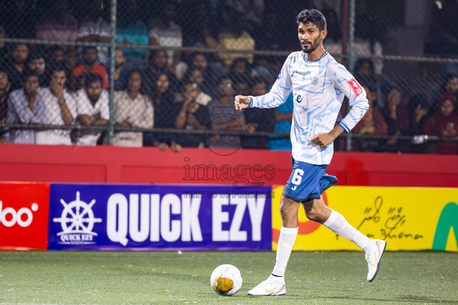 L Gan vs L Maabaidhoo in Day 14 of Golden Futsal Challenge 2025 was held on Saturday, 18th January 2025, in Hulhumale', Maldives. Photos: Ismail Thoriq / images.mv