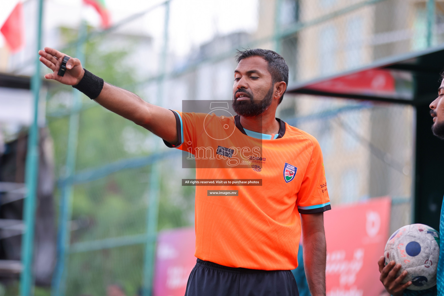 Club AVSEC vs Crossroads Maldives in Club Maldives Cup 2023 held in Hulhumale, Maldives, on Monday, 24th July 2023 Photos: Nausham Waheed/ images.mv